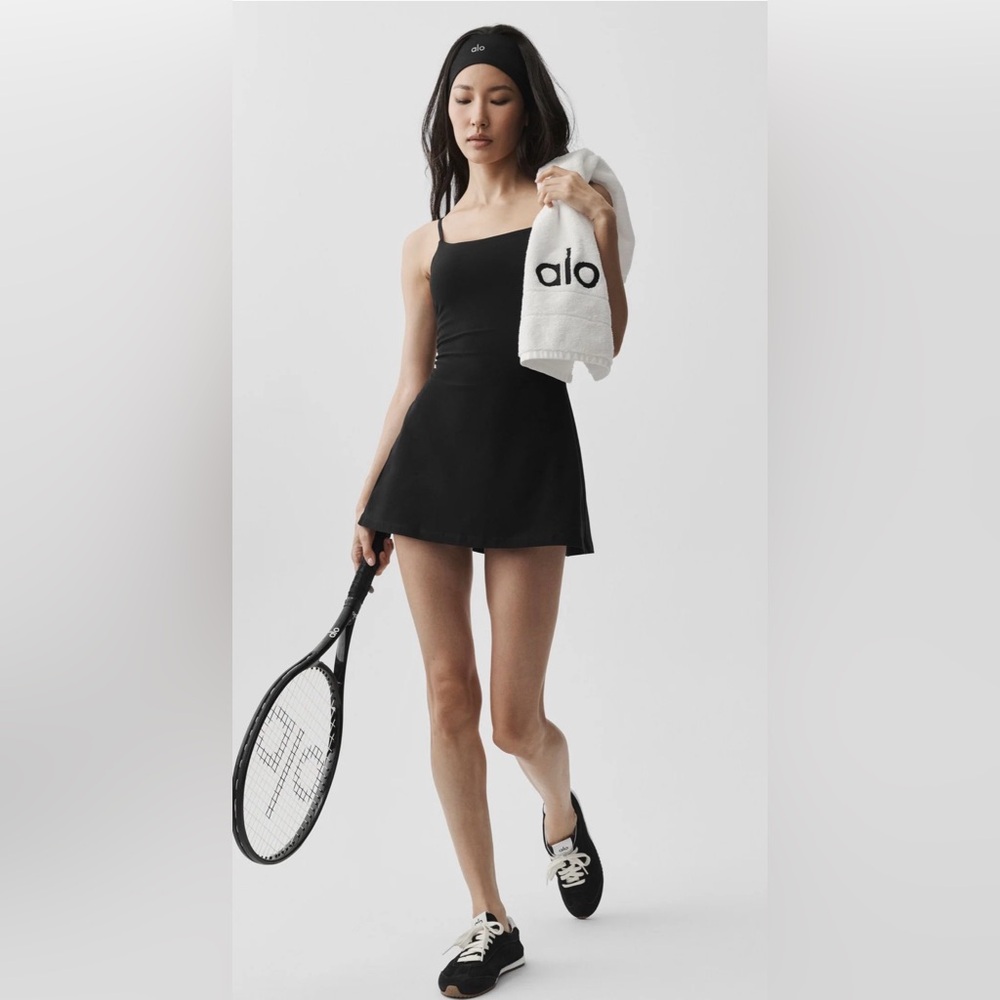 Alosoft Encore Tennis Dress Black